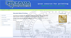 Desktop Screenshot of nevadastateprinting.com